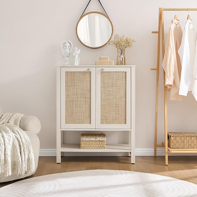 SICOTAS Rattan Shoe Cabinet - Image 7