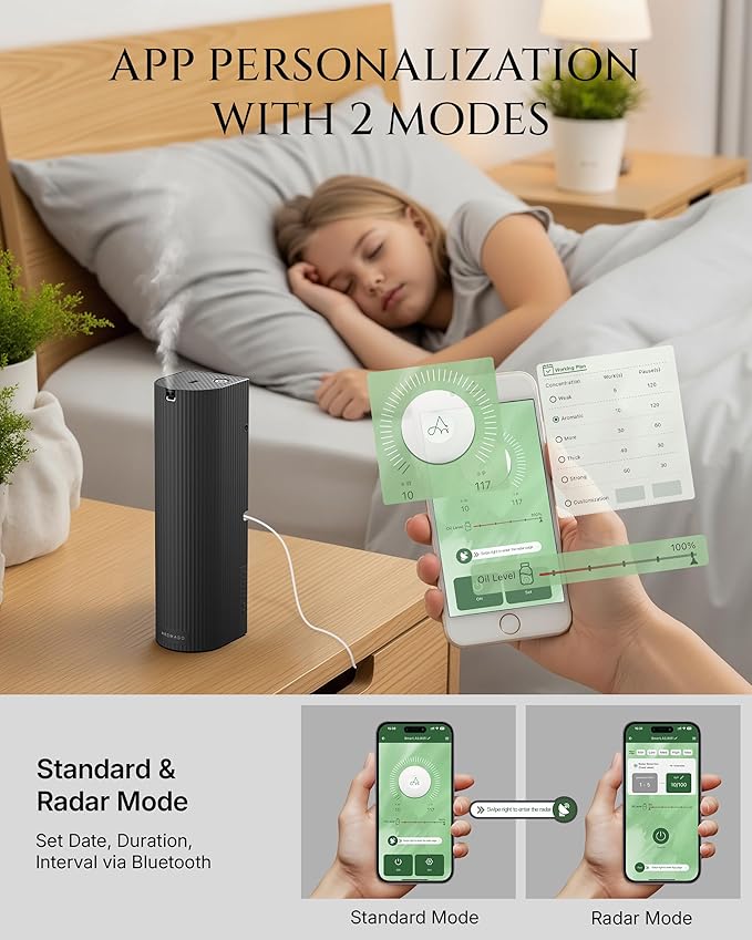 Scent Diffuser Starter Kit – Waterless Essential Oil Diffuser - Image 4