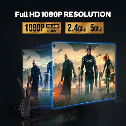 Wireless HDMI Receiver, Receiver Only, 1300FT Wireless HDMI Extender Kit - Image 2