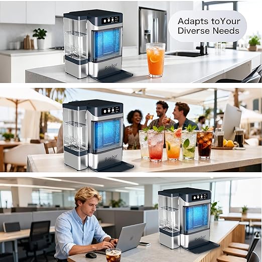 Large Capacity Ice Makers Countertop One-Click Operation Self-Cleaning Portable - Image 6