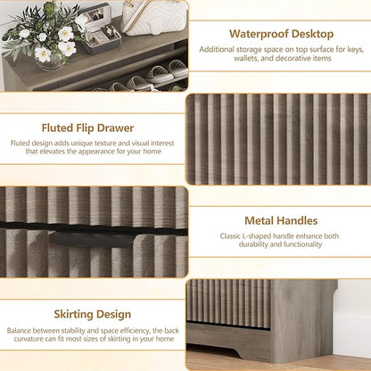 Shoe Cabinet Storage for Entryway - Image 5