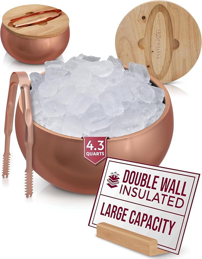 Gusto Nostro 4.1L Insulated Ice Bucket - Image 8