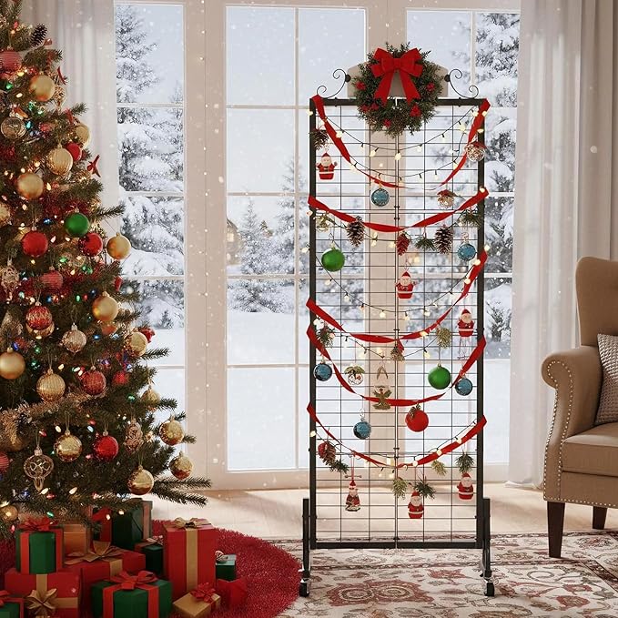 Urban Deco Grid Wall Panel Display Stand, 2.2' x 6.2' FT Gridwall Panel - Image 7