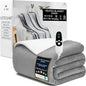 Heated Blanket Electric Luxurious Fleece Queen Blanket, 9 Heat Settings & 12H by GetTrend