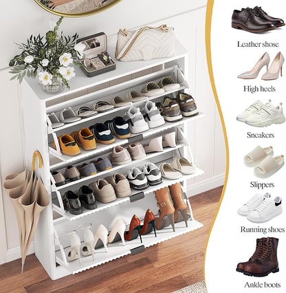 Shoe Cabinet Storage for Entryway - Image 4