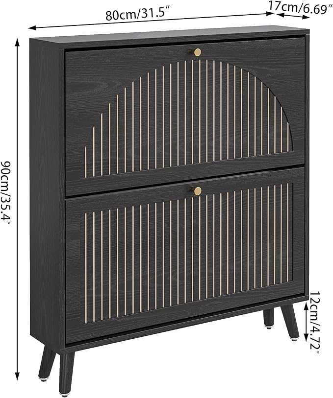 Shoe Storage Cabinet for Entryway - Image 2