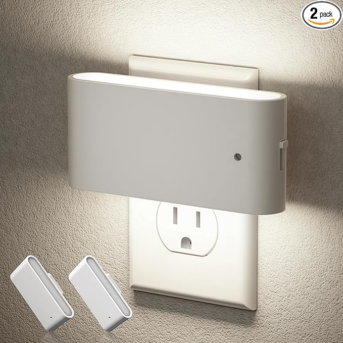 JandCase LED Night Lights Plug into Wall, Night Light by JandCase