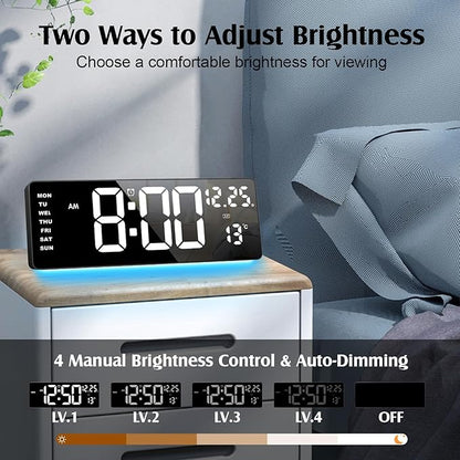 Xflyee 16.5" Digital Clock Large Display - Image 4