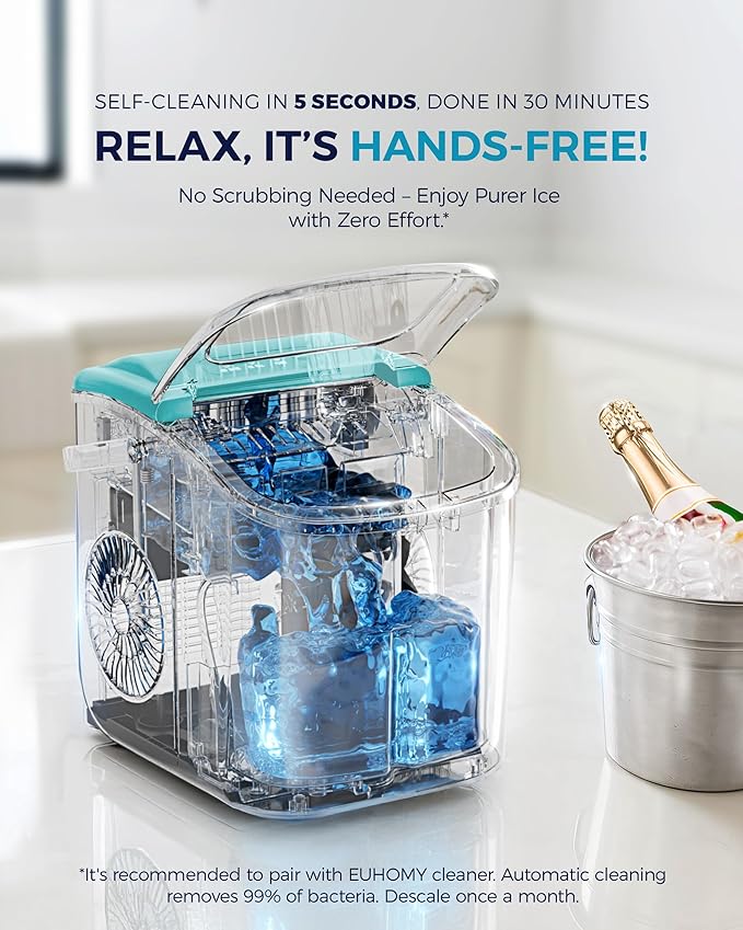 EUHOMY Countertop Ice Maker Machine - Image 5