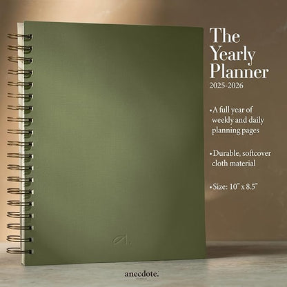 Anecdote Planner 2026 Daily Planner Weekly Monthly Planner - Image 2