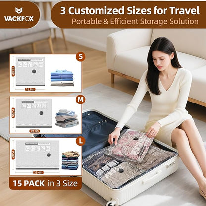 VACKFOX 15 Pack Vacuum Seal Bags - Image 2
