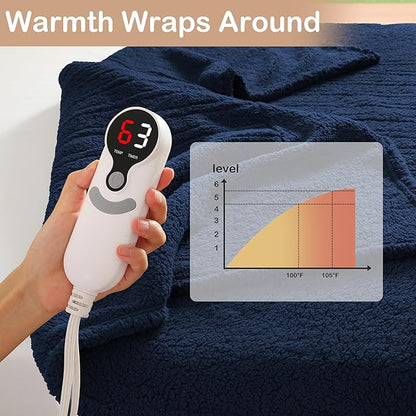 Electric Heated Blanket Full Size 72"×84" - Image 7