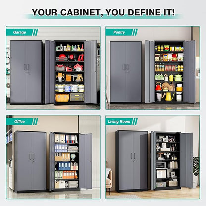 SISESOL Metal Storage Cabinet - Image 4
