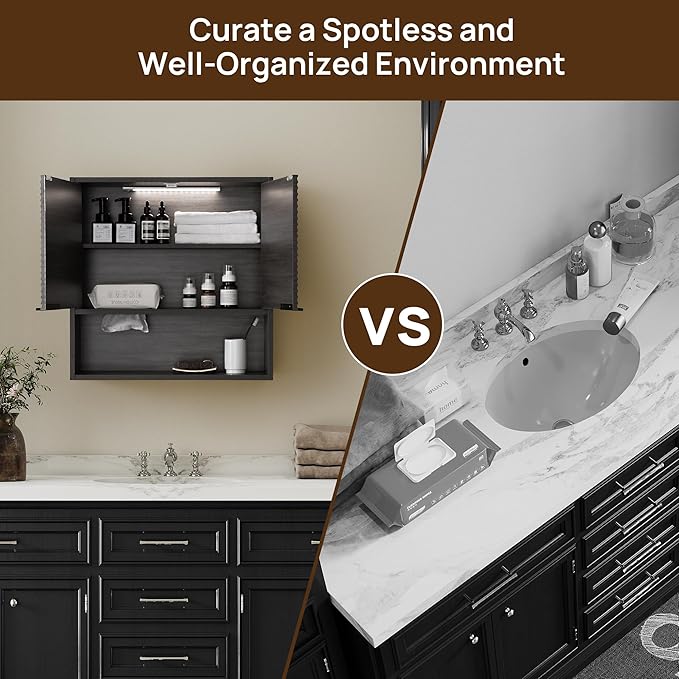 Wall Mounted Bathroom Cabinet - Image 9