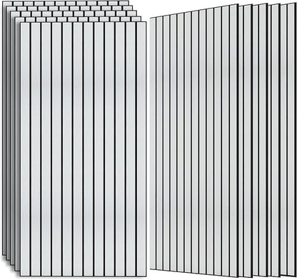 AUTORIFIC Wood Veneer Sound Panels, 10 Pack 47.2”x23.6” Wall Panels, Decorative by AUTORIFIC