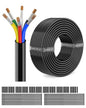 NAOEVO 18 Gauge Wire 6 Conductor Electrical Wire, 18 AWG Stranded PVC Cord by NAOEVO