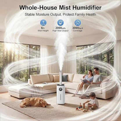 21L/5.5Gal Humidifiers for Bedroom, Humidifier Large Room - Image 2