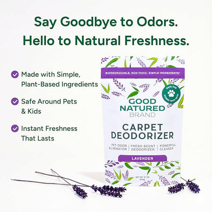 Good Natured Brand | Carpet Deodorizer & Freshener Powder | 31 oz Pet Odor - Image 2