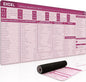 Baziabbo Office Desk Mat, Excel Cheat Sheet Keyboard Mat, Excel Shortcut Desk by Unknown