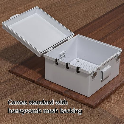 ABS Electrical Junction Box, Ventilated Design, Cable Grommets, IP65 Waterproof - Image 6