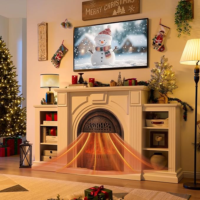 Farmhouse Electric Fireplace - Image 7