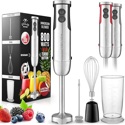 Zulay 4-in-1 Immersion Stick Mixer Hand Blender by ZulayKitchen