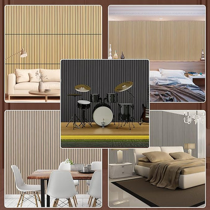 NeatiEase Wood Wall Panels Color Samples Pack, Acoustic Slat Wall Panels - Image 7