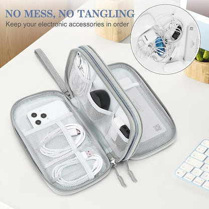FYY Electronic Organizer, Travel Cable Organizer Bag Pouch Electronic - Image 5