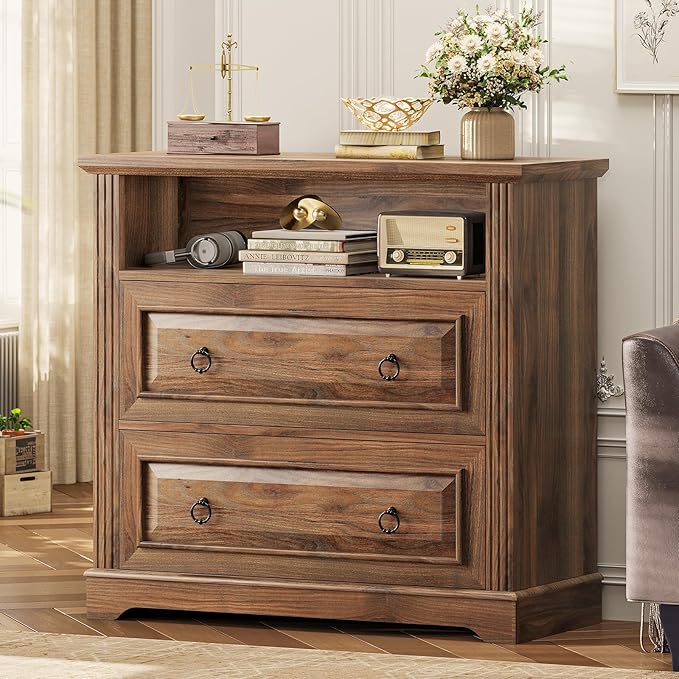 Itaar 2 Drawer File Cabinet, Farmhouse Filing Cabinet - Image 7