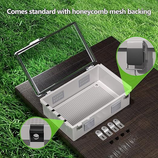 ABS Electrical Junction Box, Ventilated Design, Cable Grommets, IP65 Waterproof - Image 6