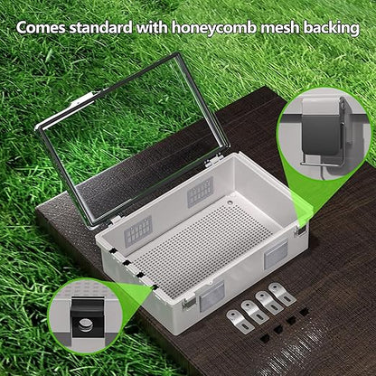 ABS Electrical Junction Box, Ventilated Design, Cable Grommets, IP65 Waterproof - Image 6
