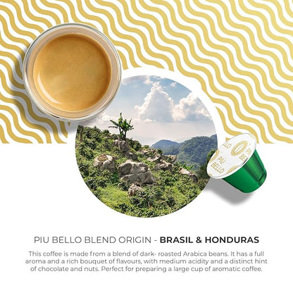 Piu Bello Blend Espresso Coffee Pods - Image 3