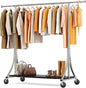 HOKEEPER Clothes Rack with Wood Shelves Height Adjustable Clothing Rack with by HOKEEPER