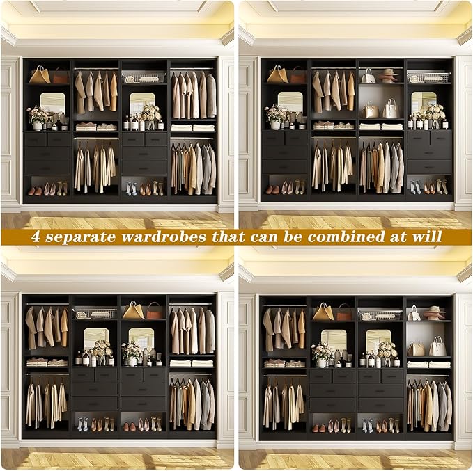 Unikito 100” Closet System - Image 4