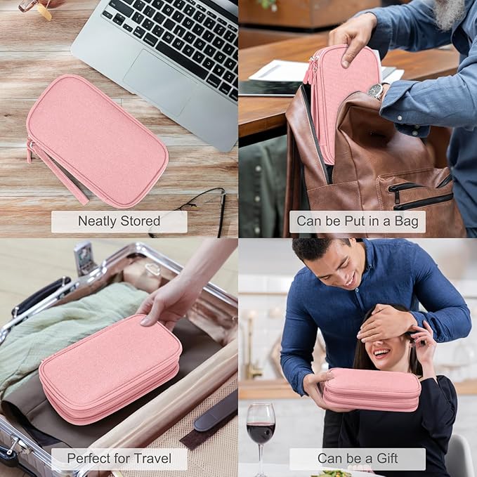 FYY Electronic Organizer, Electronic Accessories Carry Case Portable Waterproof - Image 7