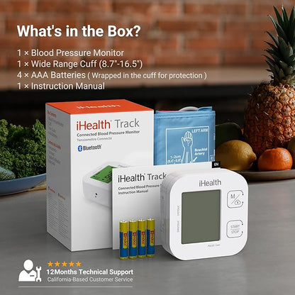 iHealth Track Smart Upper Arm Blood Pressure Monitor - Image 6