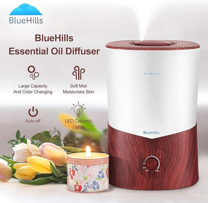BlueHills Premium 3000 ML XL Essential Oil Diffuser Aroma Humidifier 3 Liter - Image 5