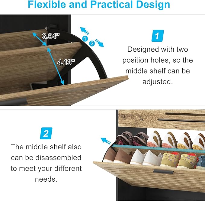 Vibe & Dine Shoe Storage Cabinet - Image 5