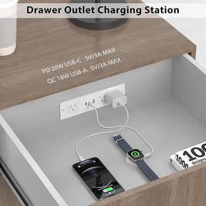 Furniture Drawer Outlet, Recessed Power Strip - Image 3