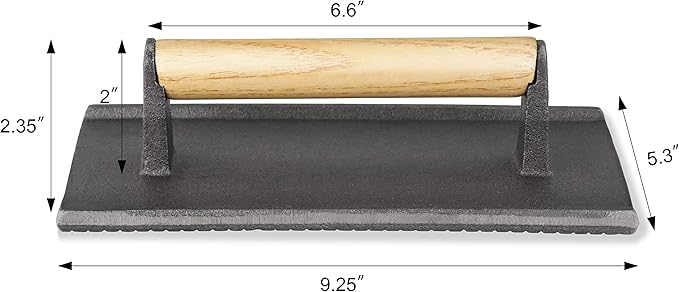 New Star Foodservice 42542 Extra Heavy Large Commercial Grade Iron Steak - Image 4
