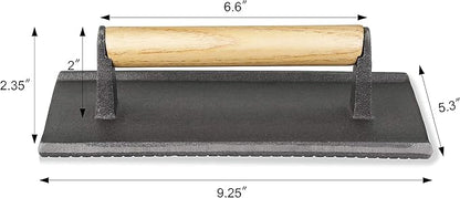 New Star Foodservice 42542 Extra Heavy Large Commercial Grade Iron Steak - Image 4