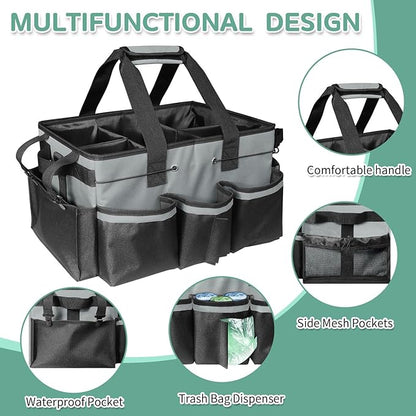 Boczif Cleaning Caddy Bag Wearable, Supplies Organizer - Image 2