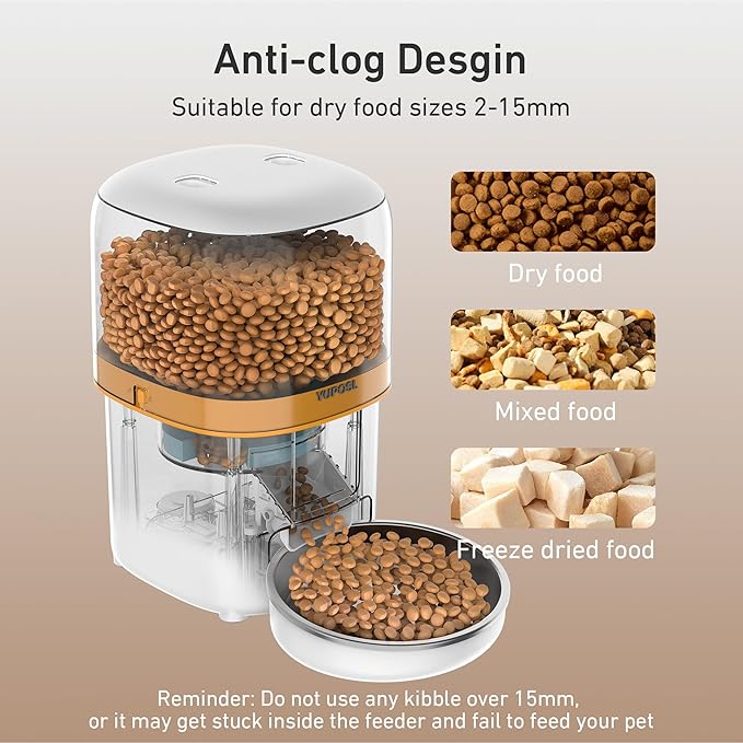 Automatic Cat Feeders - 3L Cat Food Dispenser Easy to Use - Image 5