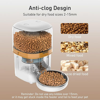 Automatic Cat Feeders - 3L Cat Food Dispenser Easy to Use - Image 5