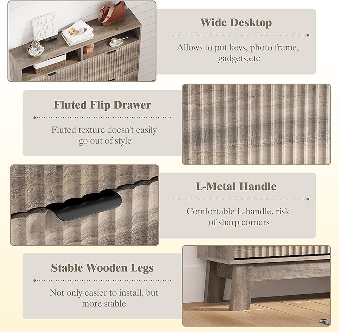 Shoe Cabinet Storage for Entryway - Image 5