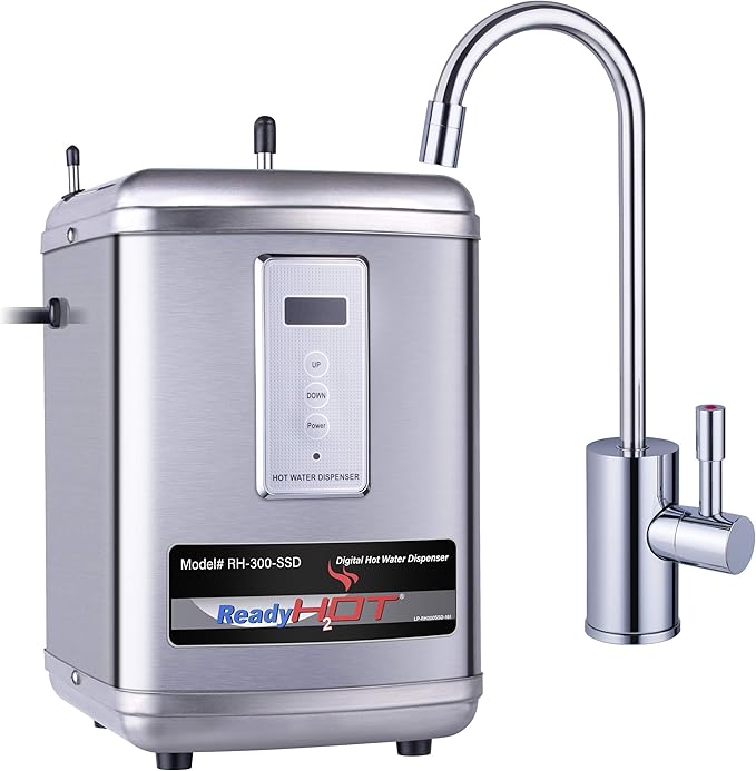 Ready Hot 41-RH-300-F570-CH Instant Hot Water Dispenser System, 2.5 Quarts by InstantHotWaterDispensers