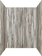 Palisade 78in x 60in x 32in Waterproof Vinyl Shower Surround Kit by PalisadeWallTilesandPlanks