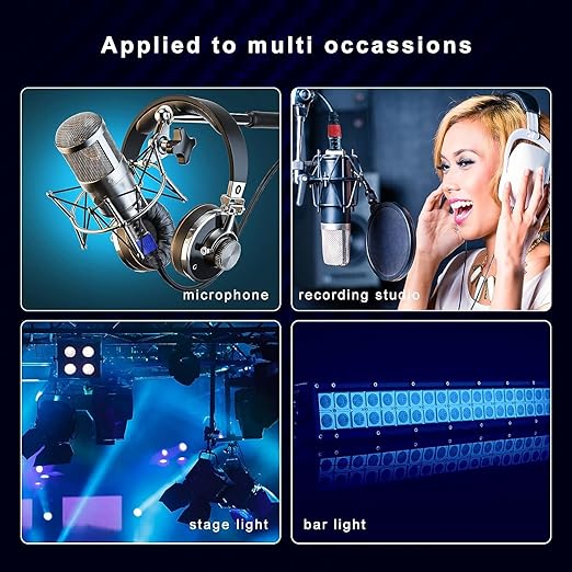 AuxLink XLR Cable 100ft 2Pack, Banlaced XLR Cable Male to Female Mic Cable - Image 6