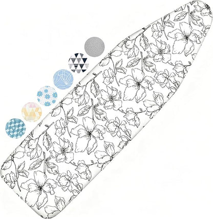 Ironing Board Cover and Pad, 15x54 Standard Size Thick Iron Padding, Scorch & by Dalykate