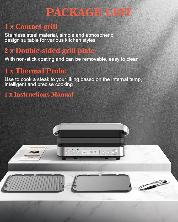 Panini Press Grill Sandwich Maker - Image 9